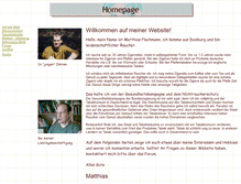 Tablet Screenshot of mein-kleiner-rauchsalon.de